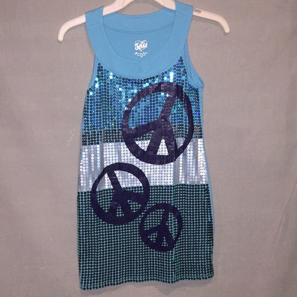Justice Peace Sequence Dress
